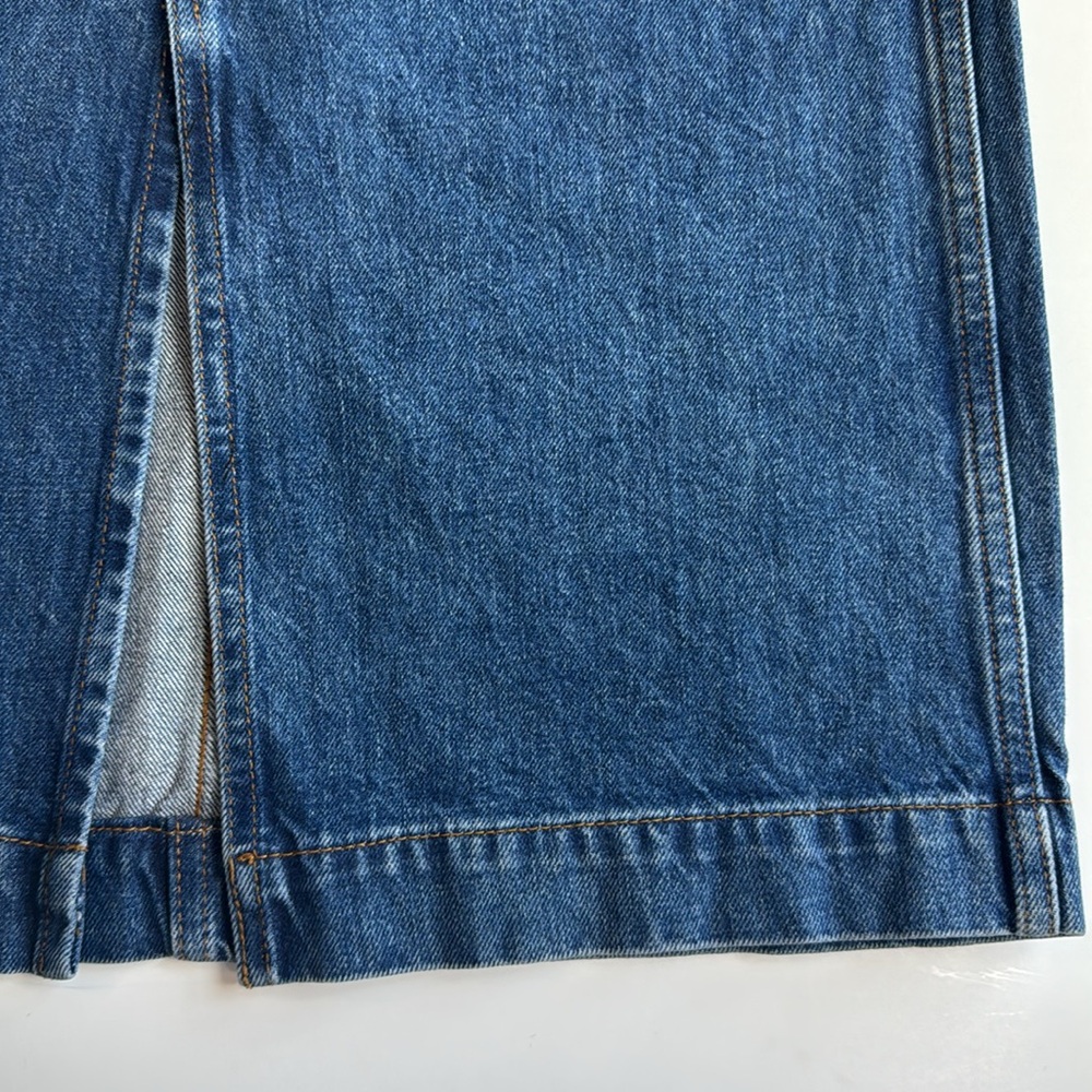 Women’s Frame Denim Midi Split Skirt Size 25 - Picture 7 of 12